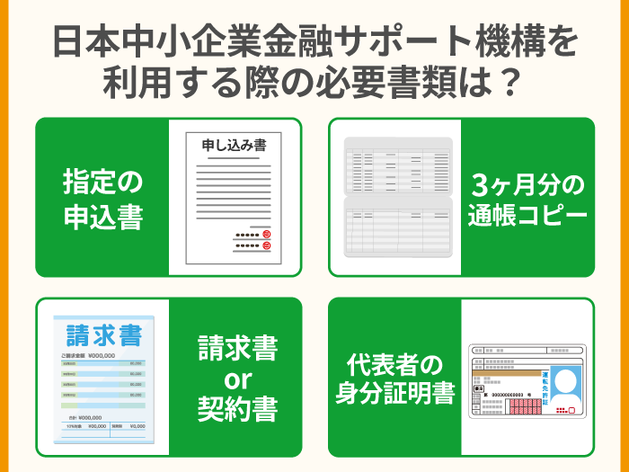 13_日本中小企業金融サポート機構を利用する際の必要書類は？