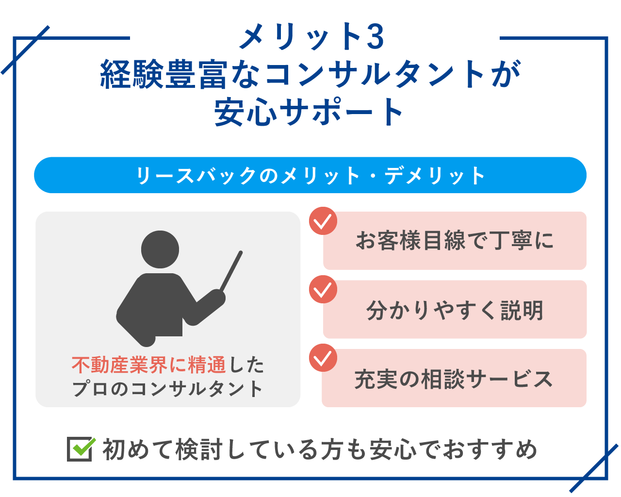 ソムリ家の強み・メリット3.経験豊富なコンサルタントが安心サポート